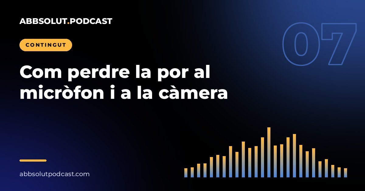 Portada: Com perdre la por al micròfon i a la càmera